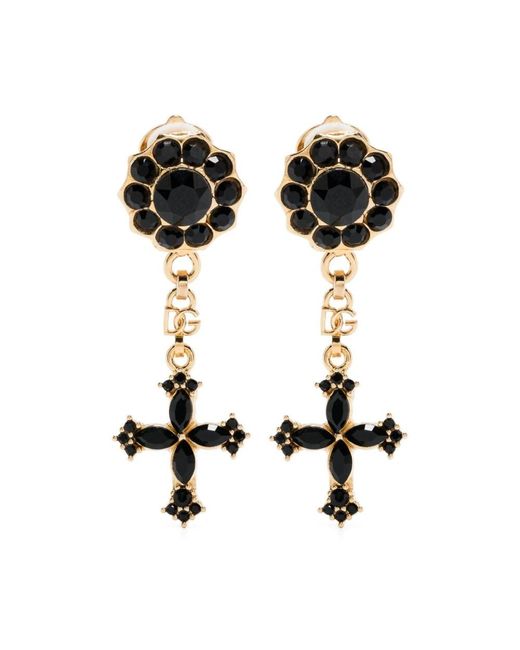 Dolce & Gabbana Black Earrings