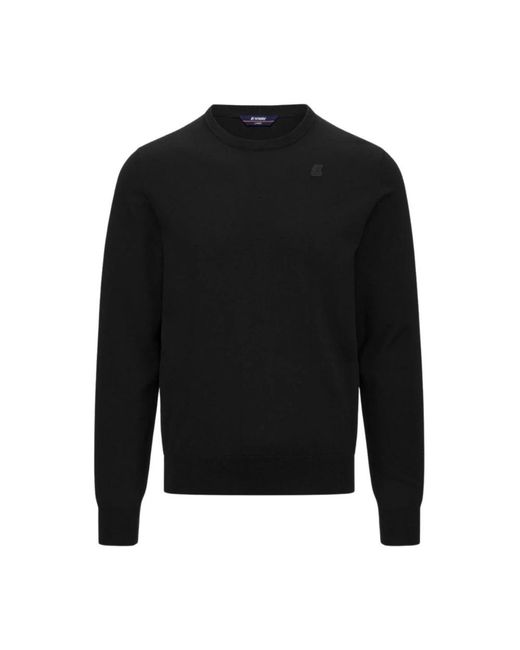 K-Way Black Sweatshirts for men