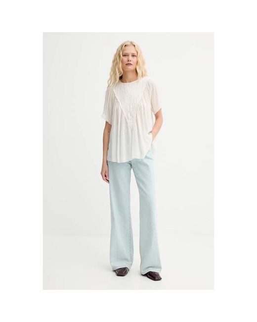 Munthe Blouse in het White