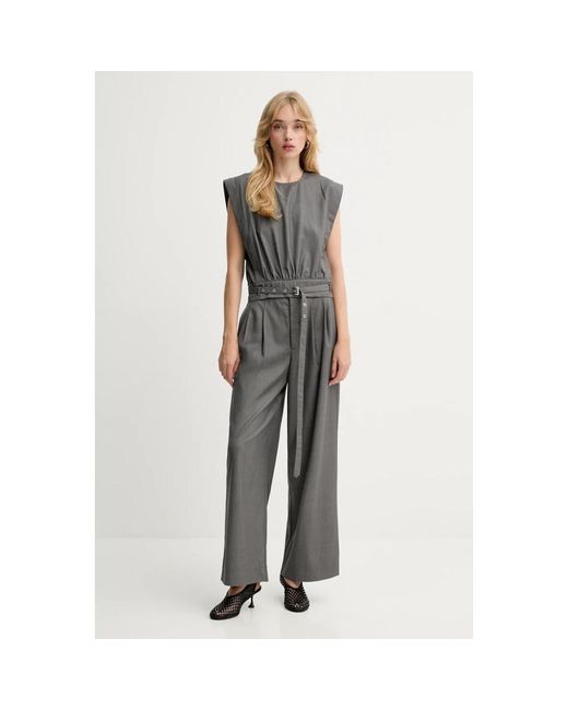 Gestuz Wijde Broek in het Gray