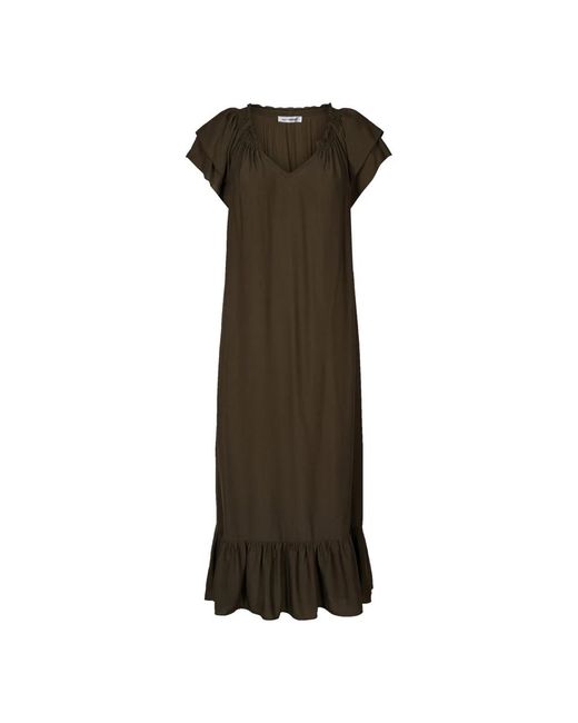 Dresses > day dresses > maxi dresses co'couture en coloris Brown