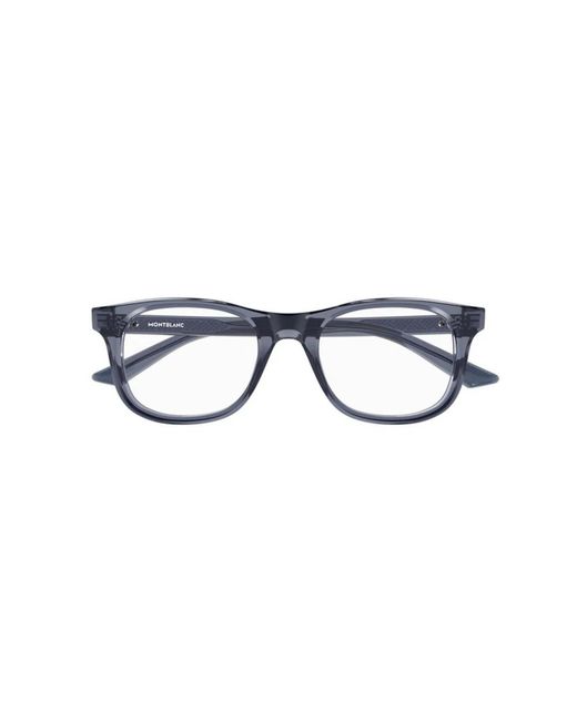 Montblanc Blue Glasses for men