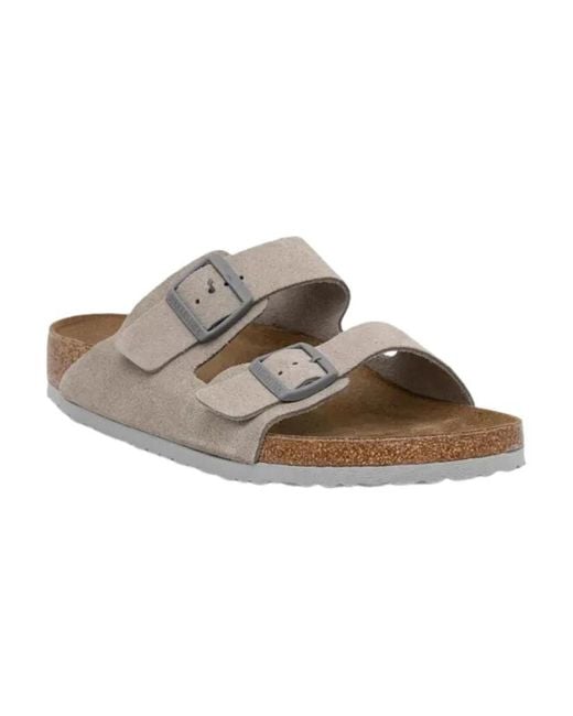 Birkenstock Brown Sliders
