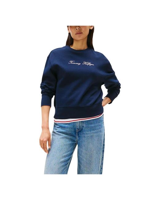 Sweatshirts Tommy Hilfiger de color Blue