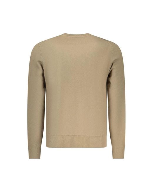 Boss Natural Round-Neck Knitwear for men