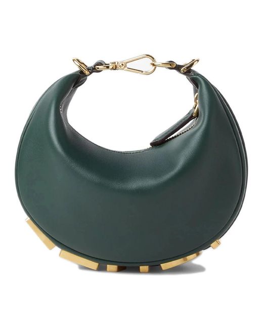 Handbags Fendi de color Green