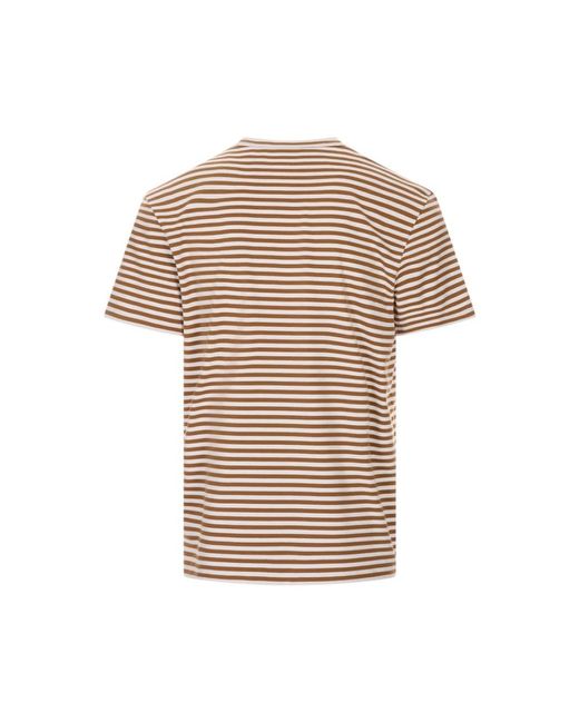 Moncler Natural T-Shirts for men
