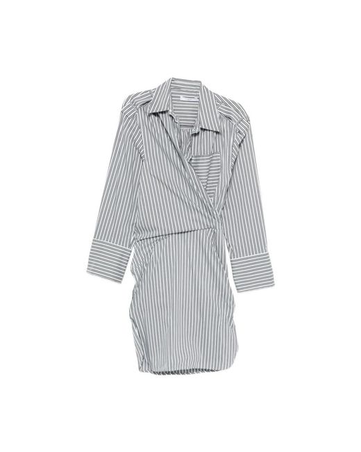 IRO Gray Wrap Dresses