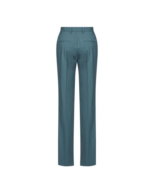 GIUSEPPE DI MORABITO Blue Straight Trousers