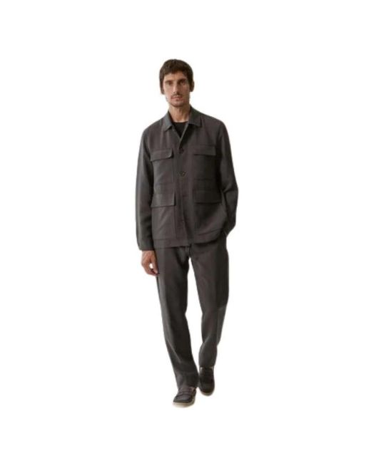 Light Jackets di Montecore in Black da Uomo