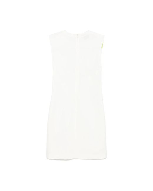Moschino White Short Dresses