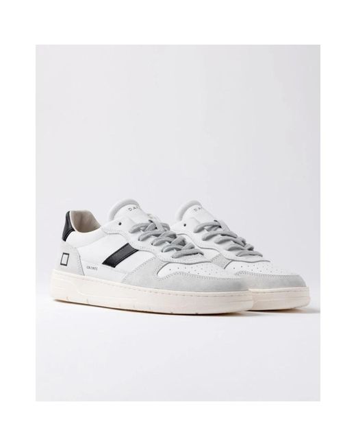 Date White Sneakers for men
