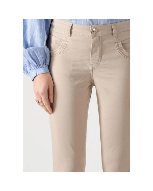 Mos Mosh Blue Vielseitige Skinny Jeans Mmnaomi Treasure Pant