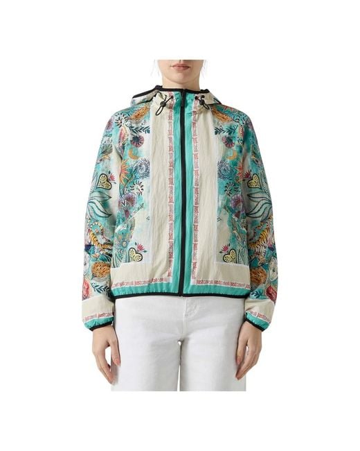 Just Cavalli Blue Light Jackets
