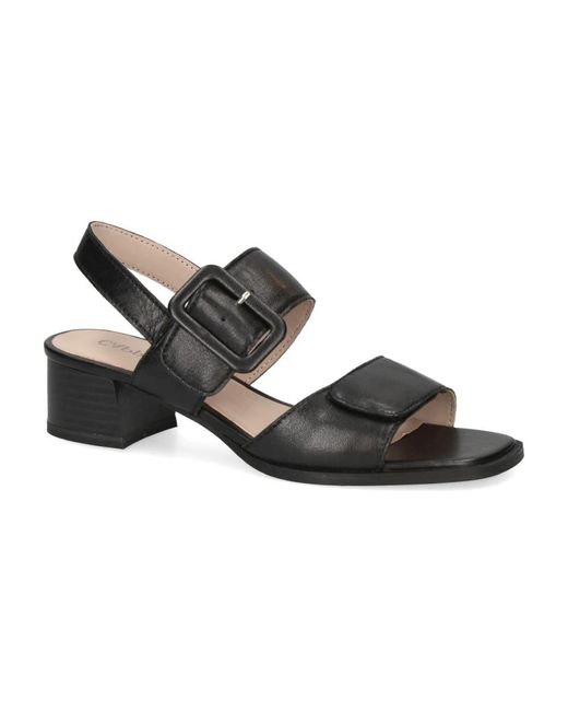 Caprice Brown High Heel Sandals