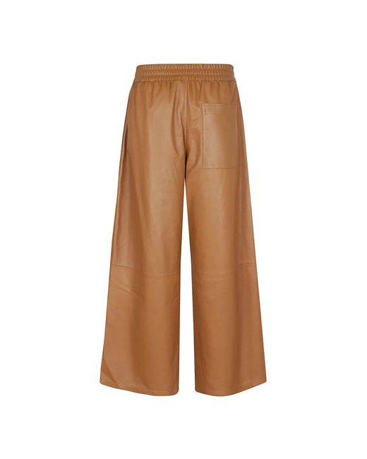 Arma Brown Wide Trousers