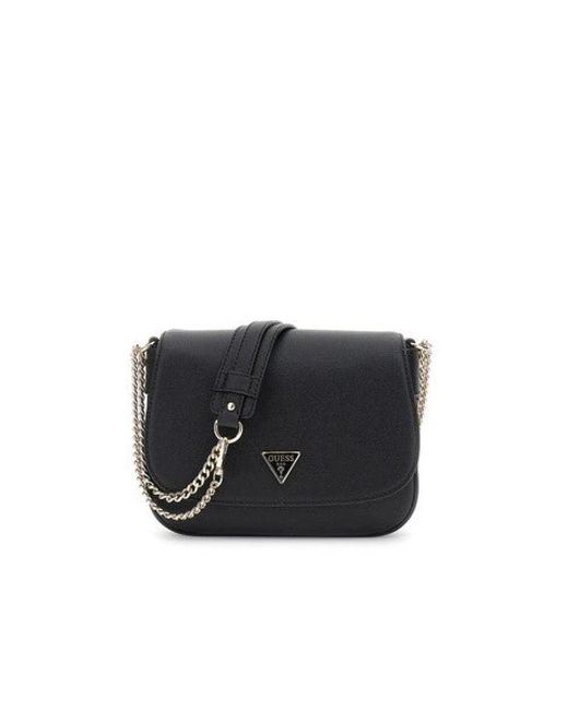 Guess Black Schwarze eimer tasche silvye