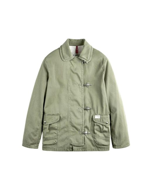 Fay Green Light Jackets for men