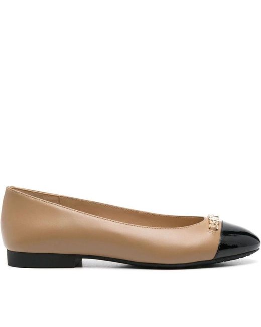 Michael Kors Brown Ballerinas