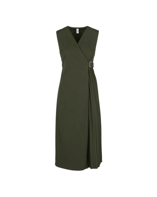Bomboogie Green Wrap Dresses