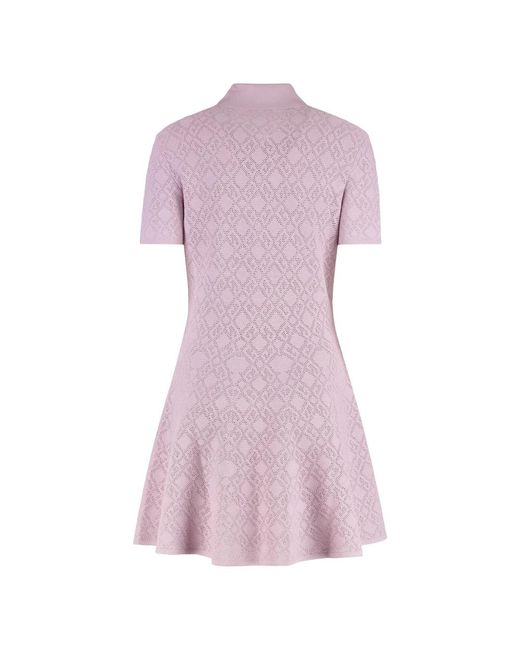 Givenchy Jurk Met Monogram-Jacquard in het Pink