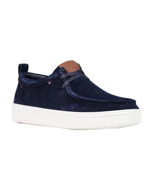 Tommy Hilfiger Blue Loafers for men