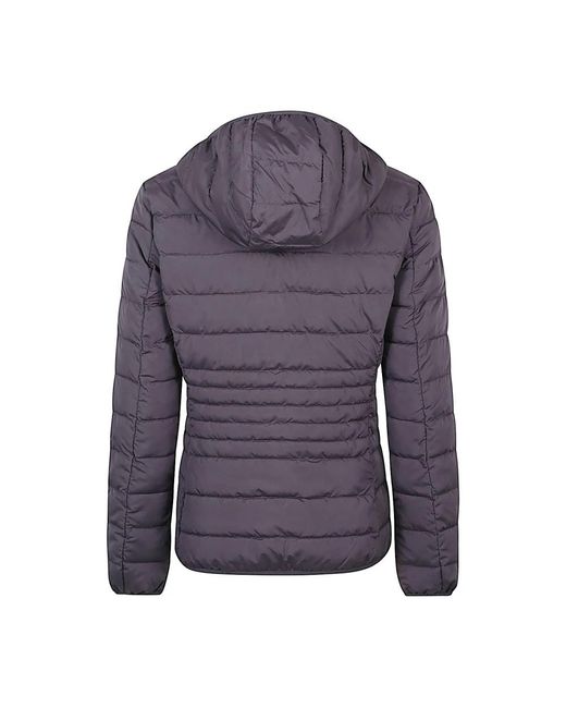EA7 Jassen ,Grijs ,Grijze Jassen Voor Vrouwen in het Purple
