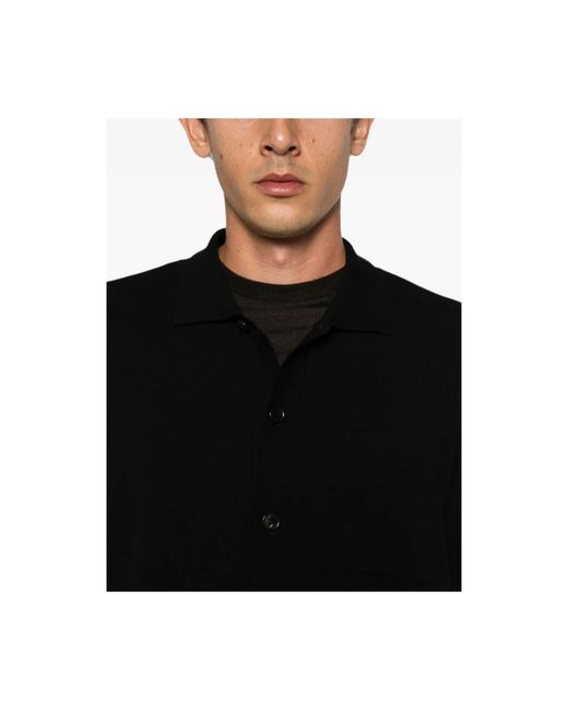 Cardigans Roberto Collina de hombre de color Black