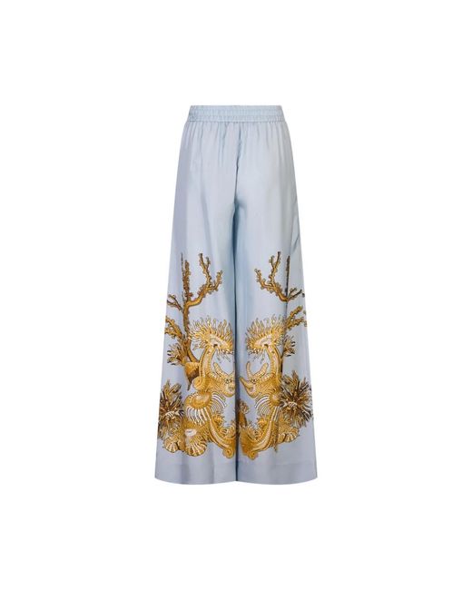 LaDoubleJ Blue Wide Trousers