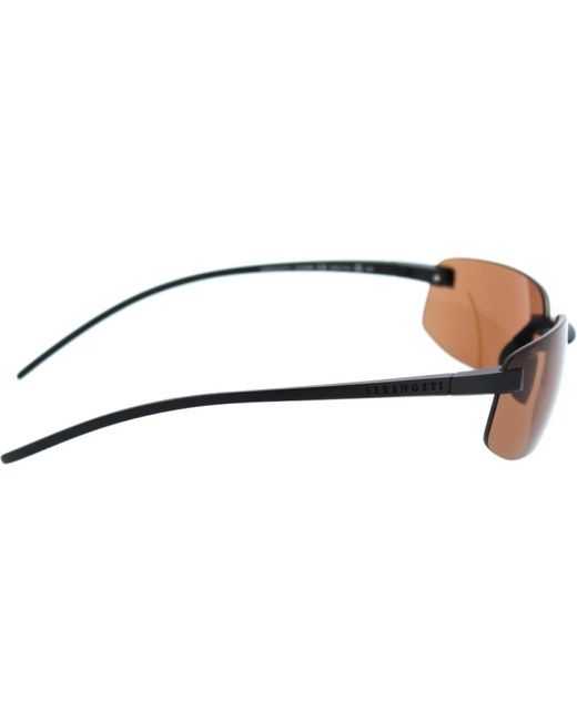 Serengeti Matt schwarz drivers sonnenbrille in Brown für Herren