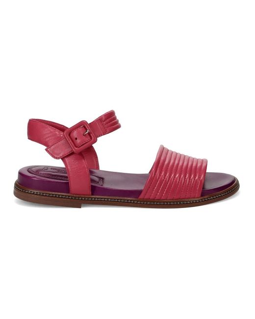 Lorenzo Masiero Pink Flat Sandals