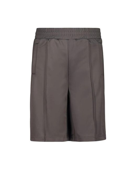 Palm Angels Gray Casual Shorts for men