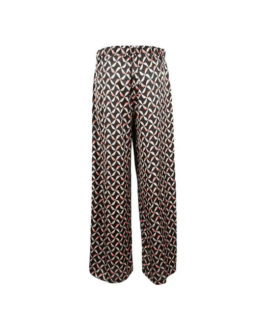 Think! Black Wide Trousers