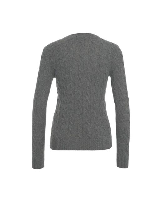 Polo Ralph Lauren Gray Round-Neck Knitwear