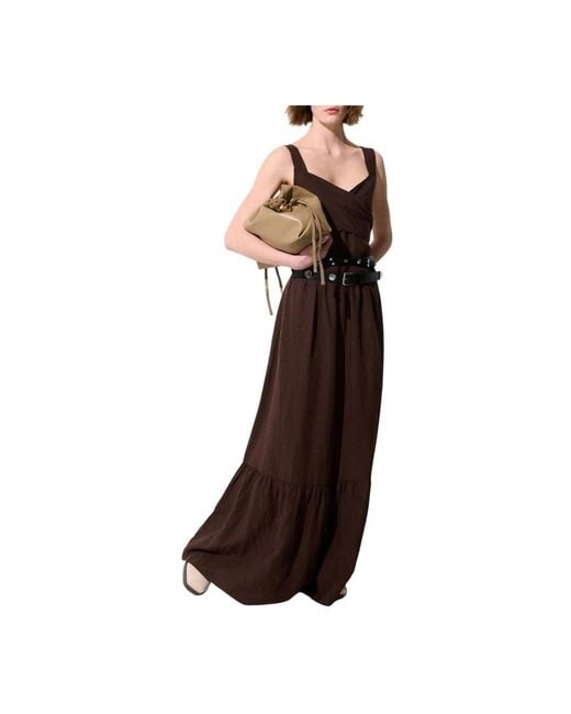 Liu Jo Brown Maxi Dresses
