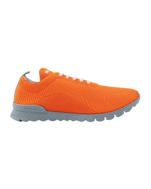 Kiton Fit Sneakers in het Orange voor heren