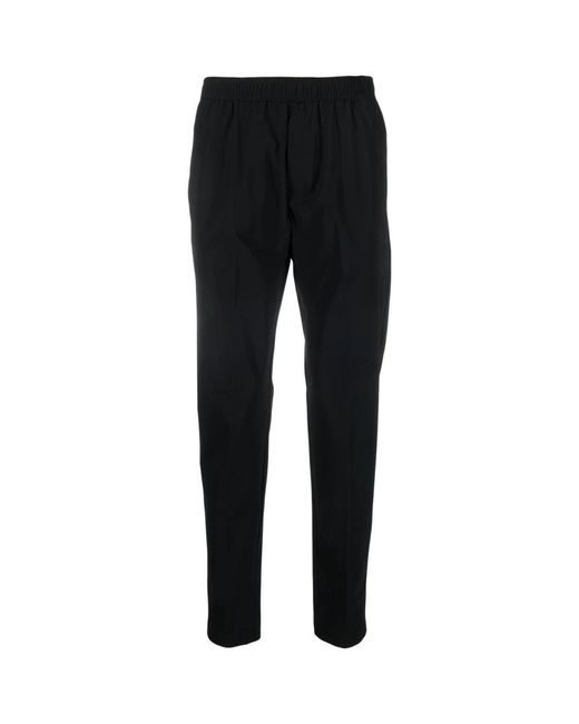 Slim-Fit Trousers Pmds de hombre de color Black