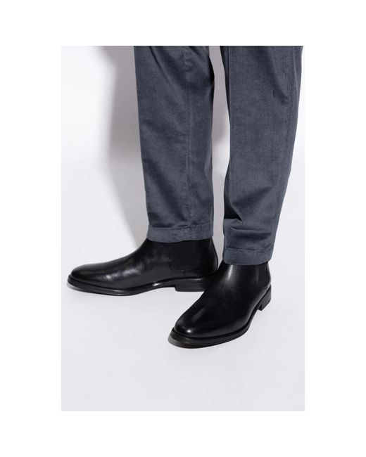Paul Smith Black Chelsea Boots for men