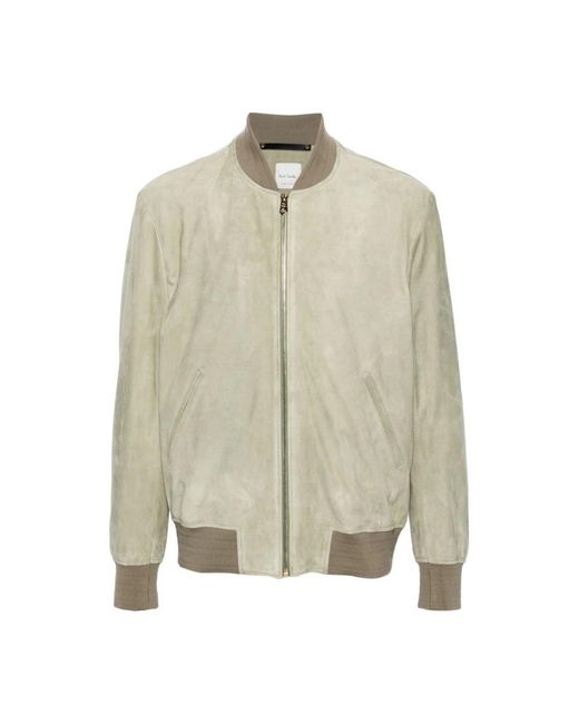 Paul Smith Natural Bomber Jackets for men