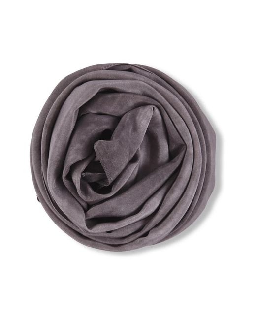 Cortana Purple Silk Scarves
