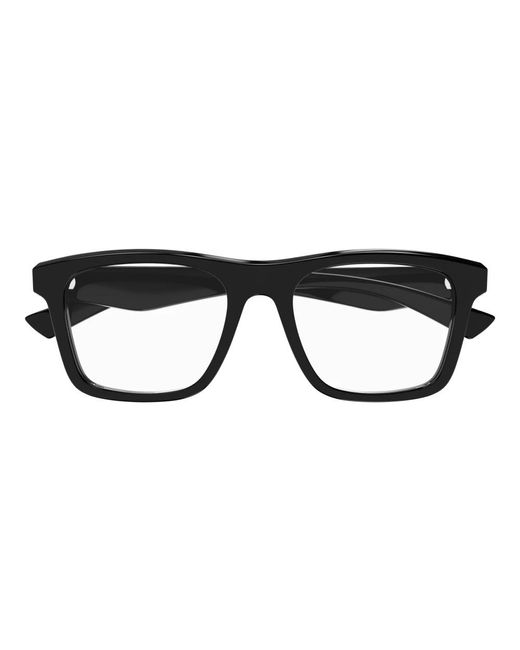 Alexander McQueen Stijlvolle Bril Am0475O Zwart in het Black