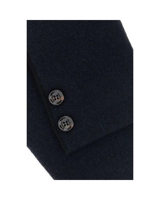 Moorer Blue Winter Scarves for men