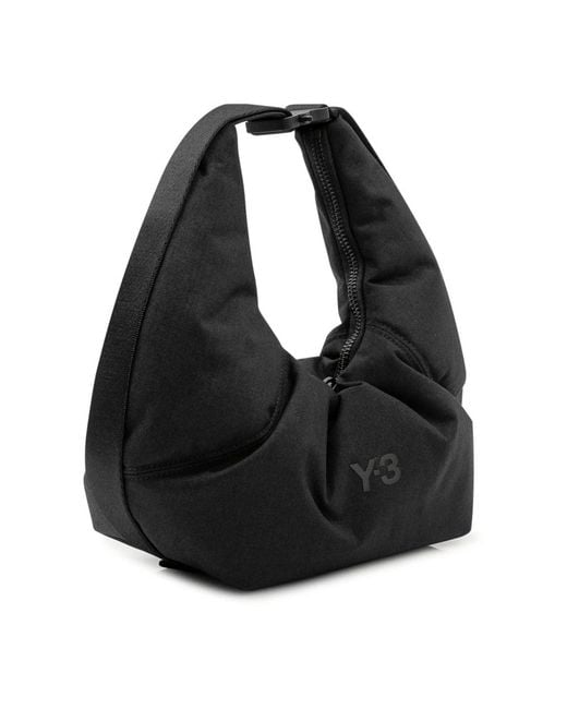 Y-3 Black Cross Body Bags for men