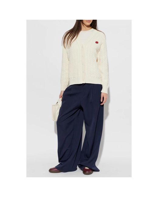 KENZO Vest Met Patch in het White