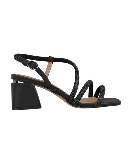 Alma En Pena. Black High Heel Sandals