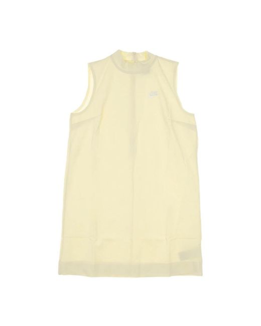 Nike Yellow Short Dresses