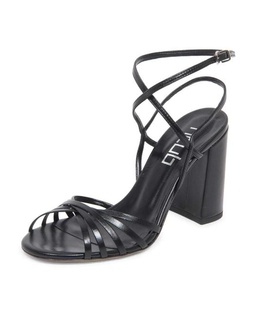NCUB Black High Heel Sandals