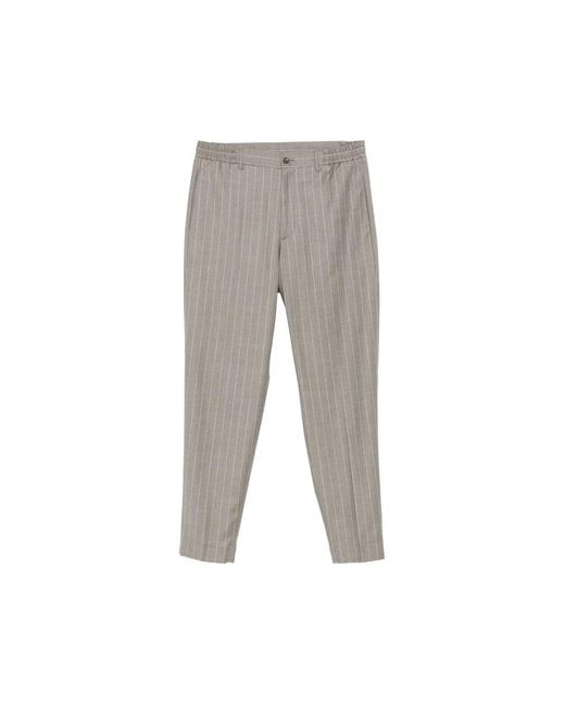 Tagliatore Gray Suit Trousers for men