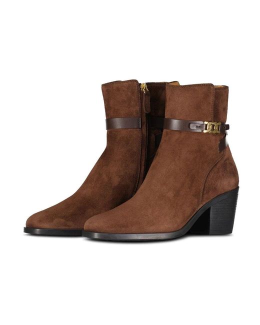 Shoes > boots > cowboy boots Tod's en coloris Brown