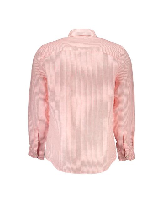 North Sails Pink Casual Shirts for men